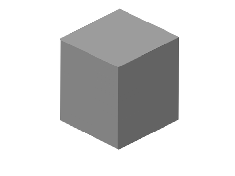 3-d cube test
