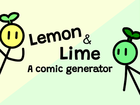 Lemon & Lime - A comic generator