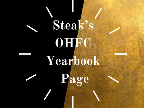 Steak's OHFC Yearbook Page