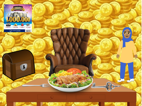 AY: Attempting To Eat Chicken Salad To Win A Prize! Remix: #0