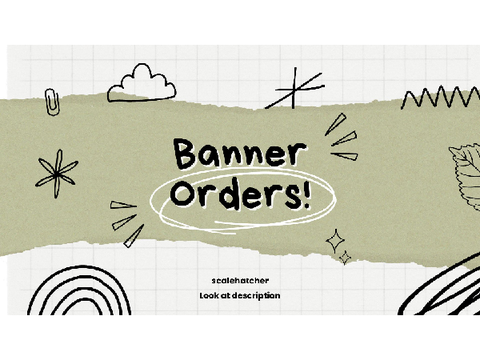 Banner Orders