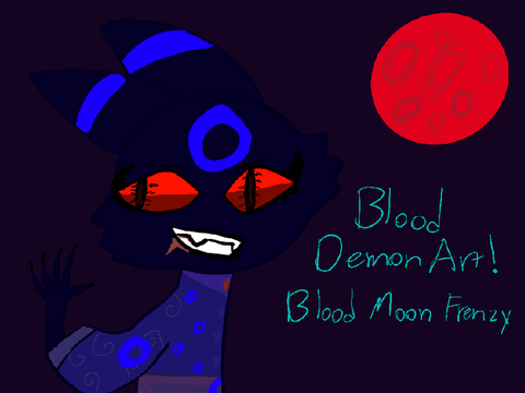 Umbreon went as a Demon from Demon Slayer