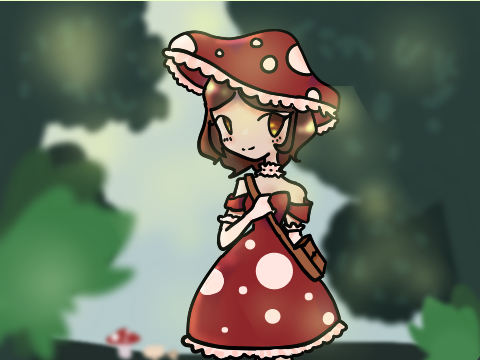 Mushroom girl DMCE 