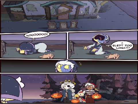 Happy Halloween II Owl House Comic