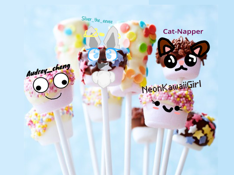 Remix and add  yourself as a marshmallow remix remix remix