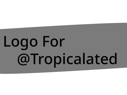 Logo For @Tropicalated