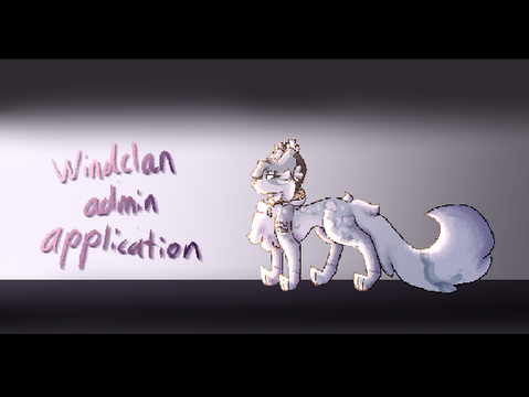 ✴ Windclan Admin Application ✴ 