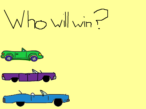 Race cars!