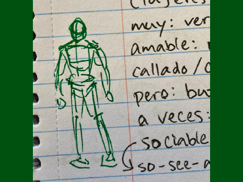 Spanish Class Doodle Dump