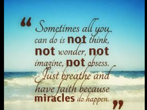 Miracles Do Happen