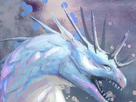Chromatic dragon art