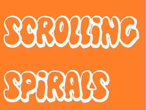 Scrolling Spirals
