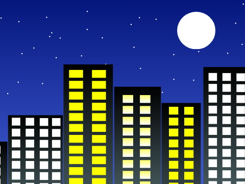 Night Skylines - A #Parallax