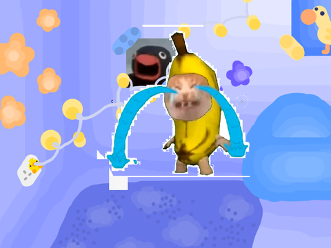 Travelling with Banana cat :D 