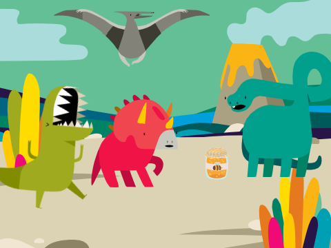 Dining Dinosaur's