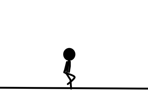 stickman walking