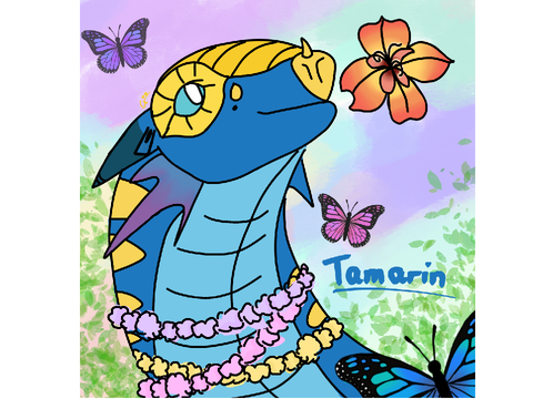 Tamarin art