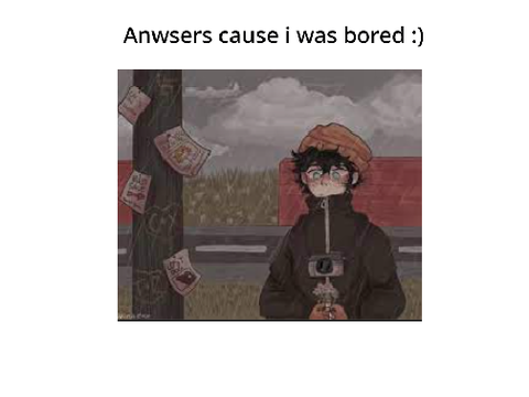 100 answers for you! :)