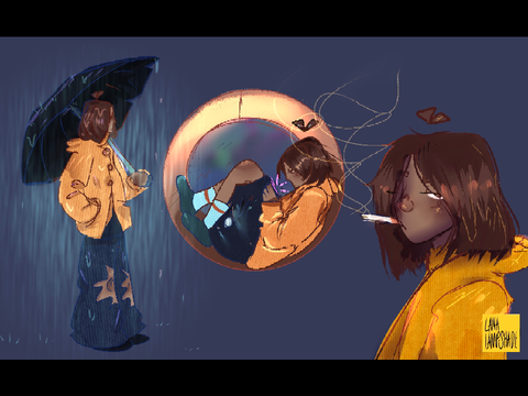 . Raincoat .