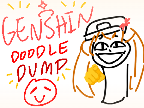 genshin doodle dump