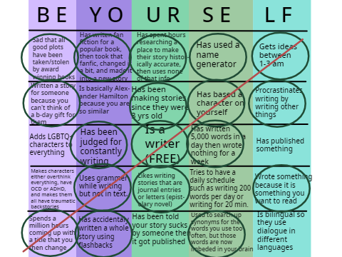 Writer Bingo remix