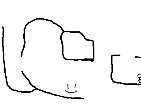 poorly made stickman platformer