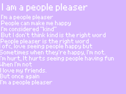 People pleaser