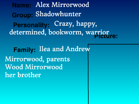 Mortal Instruments RPG Sheet remix