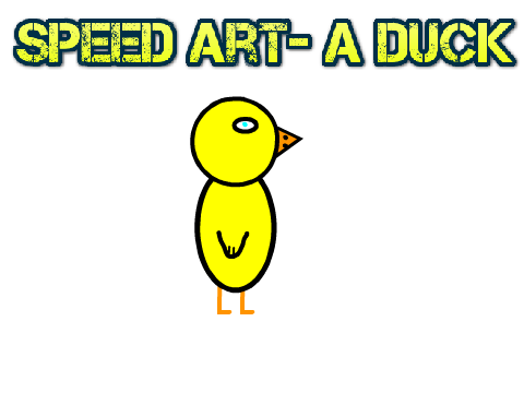 Speed Art- A Duck
