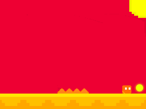 Desert the platformer