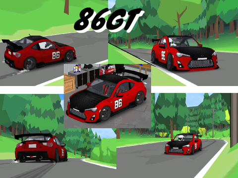 【MF GHOST】  片桐夏向　86GT　#FR レジェンド