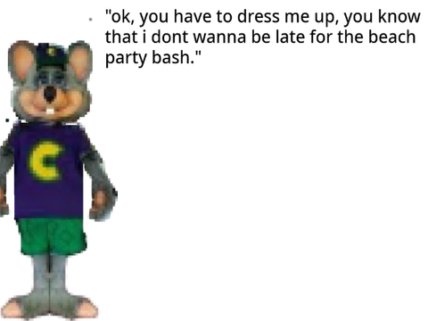 i wanna change chucks voice in my cec dress up remix
