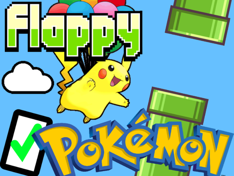 Flappy Pokemon - mobile friendly - cloud ready multiplayer game!