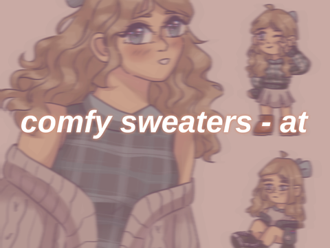✦ comfy sweaters - at