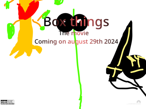 Box things poster so far