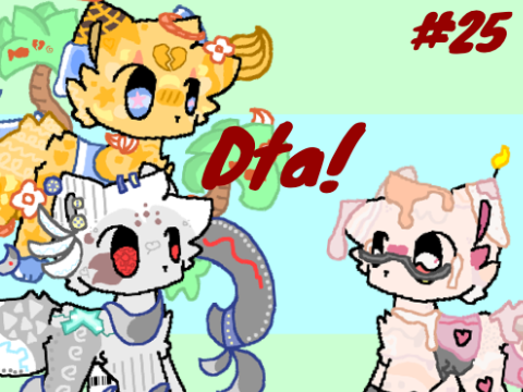 ✦❘༻ Closed DTA ! ·:·.✧ #25 ༺❘✦