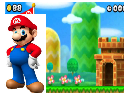 Talk to Super Mario