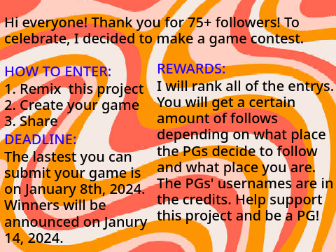 [CLOSED] 2 MONTH GAME CONTEST