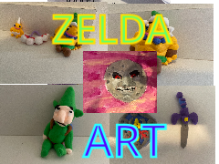 Zelda Art Dump Majoras Mask Majora's Clay Paint