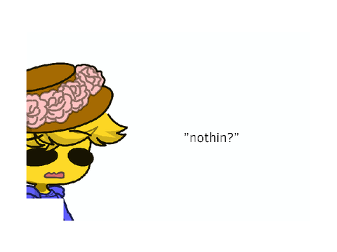 "Give me an oc with nothin!"