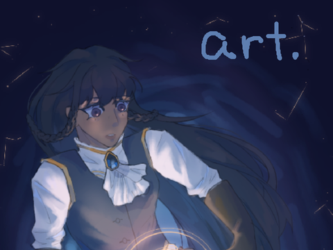 oc art | a sightless star