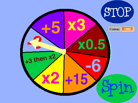 Coin spinner 2! 
