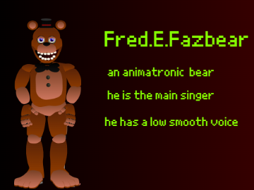 Freddy Faz bear