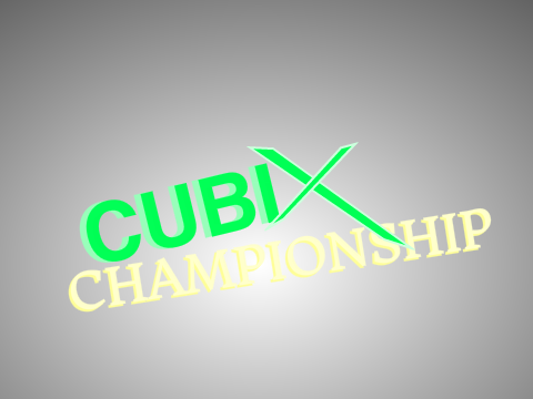 My Cubix Championship Sign up