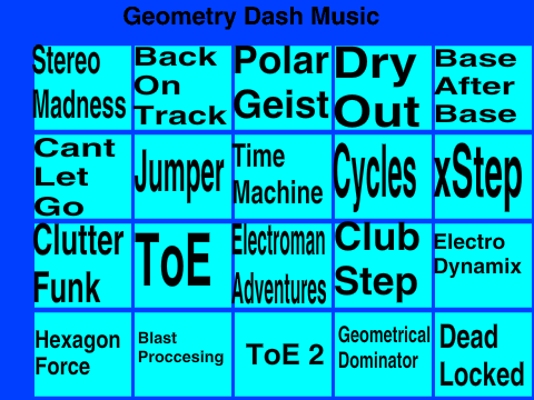 Geometry Dash Music (Better Version!)