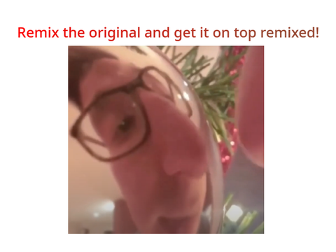 Remix the original and get it on top remixed! pweeeeeeeeeeeeeeeeese?
