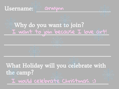 Holiday Art Camp remix