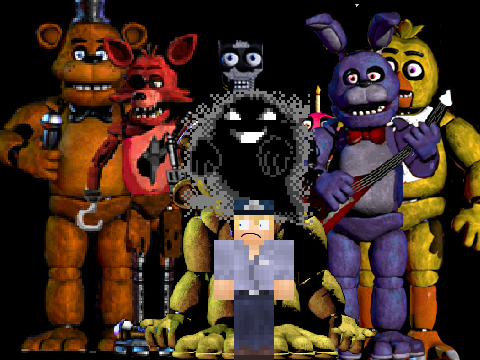 if fnaf had the lavender ghost.