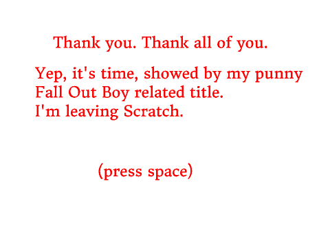 Thanks For The Memories~