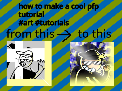 how to make a cool pfp tutorial
